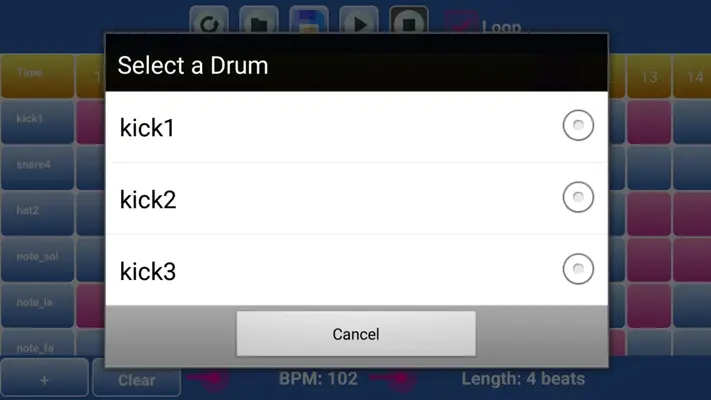 Fun Music Maker android App screenshot 1